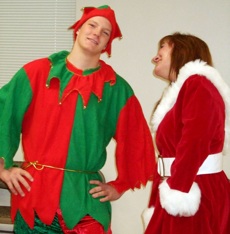 photo of santa's helpers